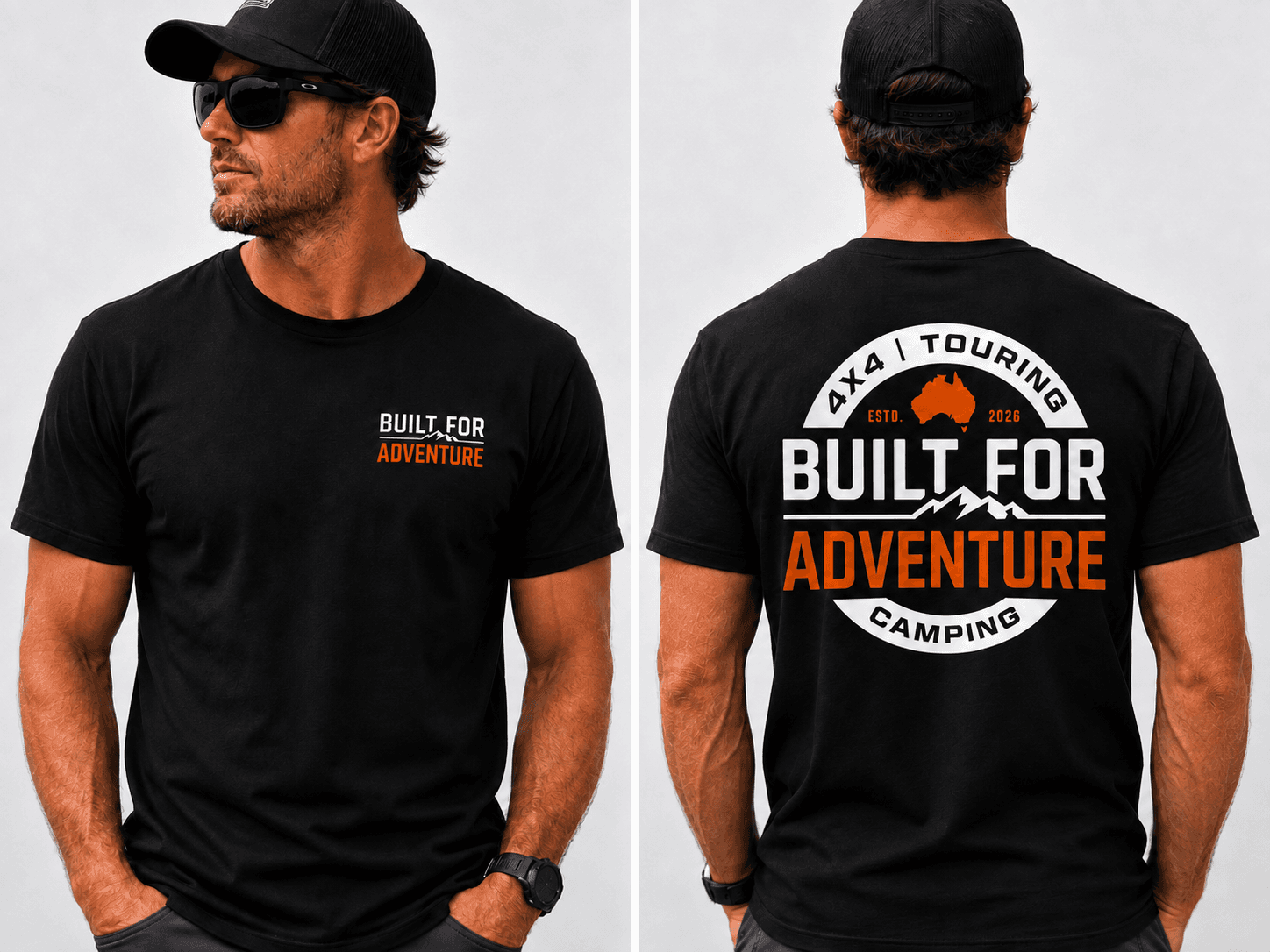 Built for Adventure Classic Tee (Black)